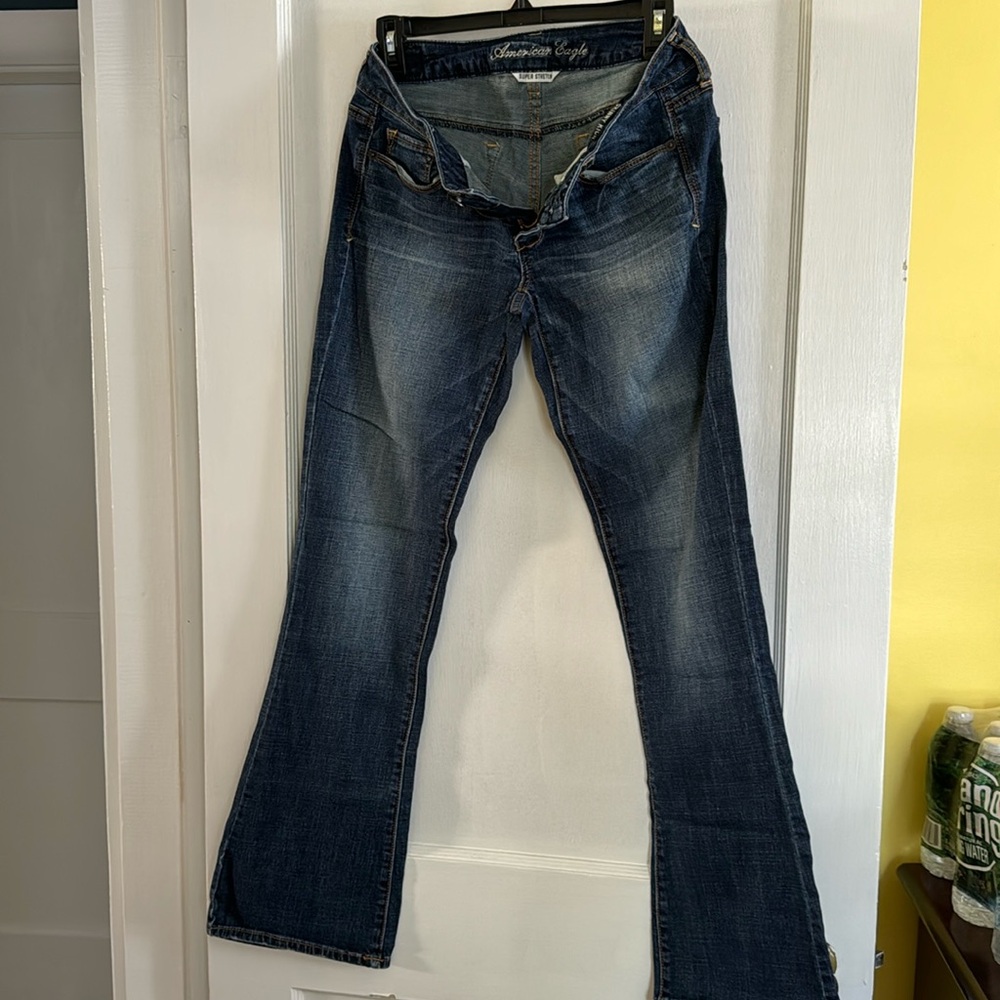 American Eagle denim skinny kick jeans